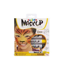 Carioca - Mask Up - Make-up Sticks - Animals (3 pcs) (809490)