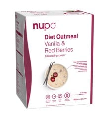 Nupo - Diet Oatmeal Vanilla Red Berries 12 Portioner
