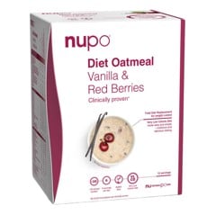 Nupo - Diet Oatmeal Vanilla Red Berries 12 Portioner