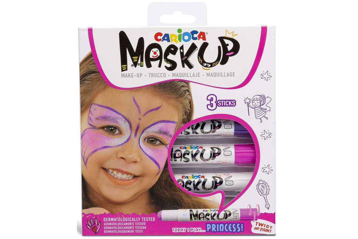 Carioca - Mask Up - Make-up Sticks - Princess (3 pcs) (809491) - Leker