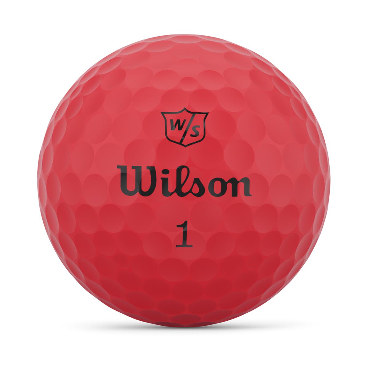 Wilson - Golf Balls Duo Soft Red 12 Pack - Sportog Outdoor