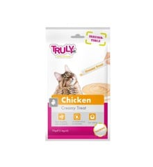 Truly - 12 x Cat Creamy Lickable Kylling  70g