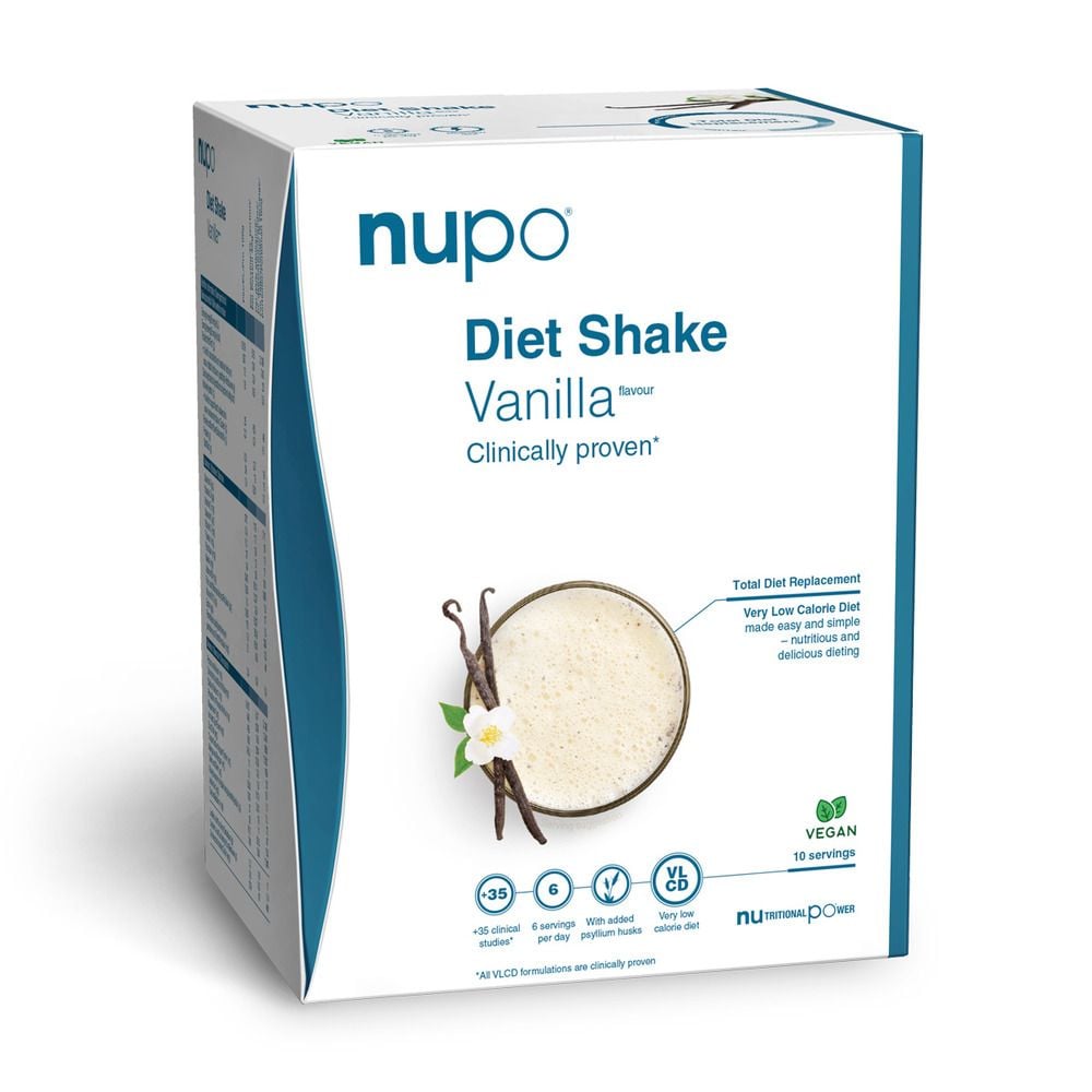 Nupo - Diet Shake Vanilla Vegan 10 Servings - Helse og personlig pleie