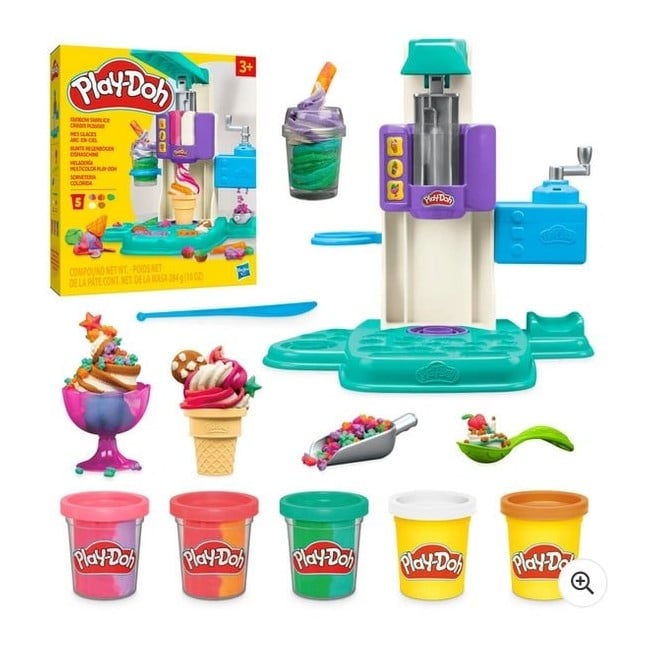 Play-Doh - Rainbow Swirl Ice Cream Playset (G0028)