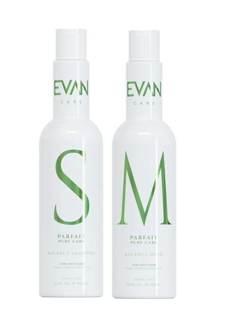 EVAN - Parfait Detox Balance Shampoo 500 ml + EVAN - Parfait Detox Balance 2i1 Conditioner & Mask 500 ml