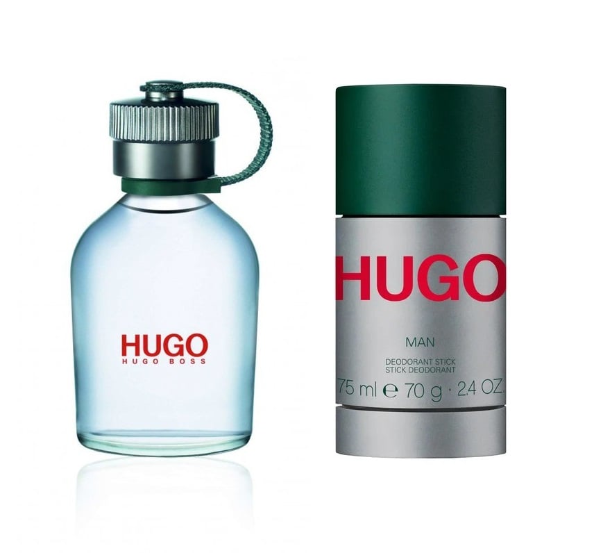 Hugo Boss - Man EDT 75 ml + Hugo Boss - Hugo Man Deodorant Stick 75 ml - Skjønnhet