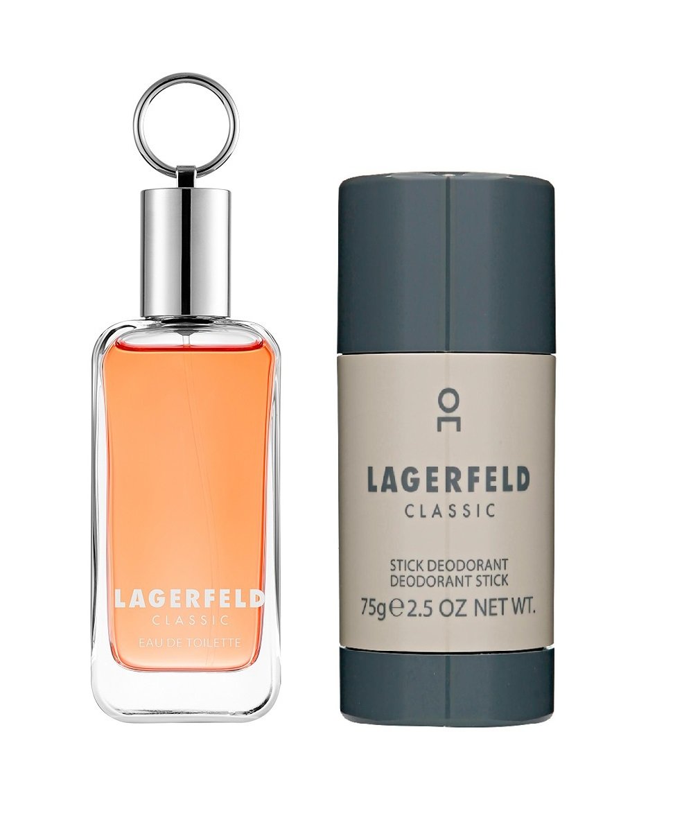 Karl Lagerfeld - Classic Edt 150ml + Karl Lagerfeld - Classic Deodorant Stick 75 ml - Skjønnhet