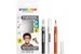 Snazaroo - Make-up color brush paint - sort/hvid/orange (3 stk) thumbnail-4