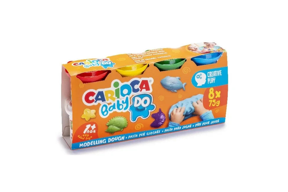 CARIOCA - Baby Dough (8x75gr.) (809446)