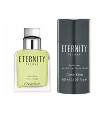Calvin Klein - Eternity For Men Aftershave 100 ml + Calvin Klein - Eternity Deodorant Stick for Men