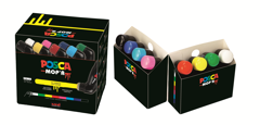 Posca - Mop'R PCM-22 Squeeze Marker (8 pcs) (401496)