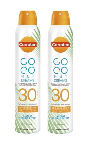 Carroten - 2 x Sonnenschutz Trockenspray SPF 30 200 ml