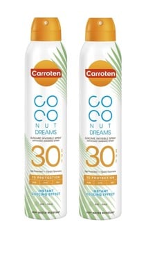 Carroten - 2 x Sonnenschutz Trockenspray SPF 30 200 ml