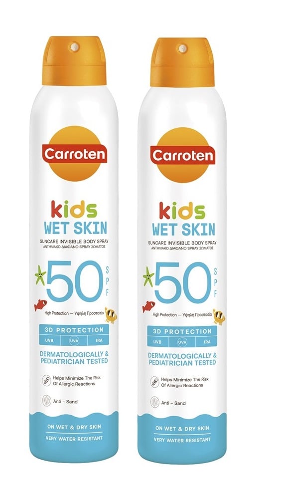 Carroten - 2 x Dry Mist Kids Wet/Dry SPF 50 200 ml - Skjønnhet