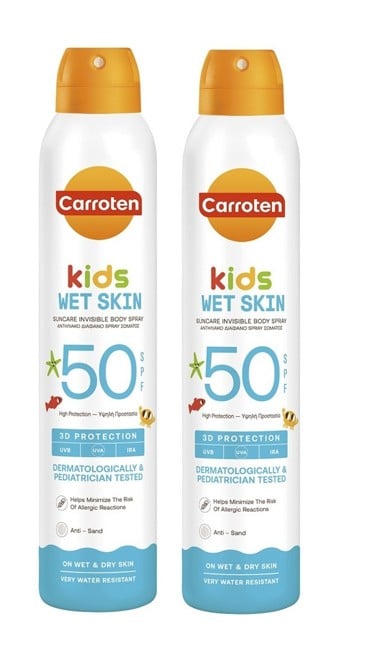 Carroten - 2 x Dry Mist Kids Wet/Dry SPF 50 200 ml