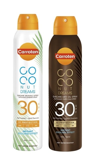 Carroten - Suncare Dry Mist SPF 30 200 ml + Carroten - Suncare Dry Oil SPF 30 150 ml - Sonnencreme