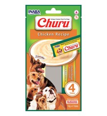 CHURU - 12 x Dog Snack Chicken 4pcs 48 rør ialt
