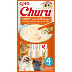 CHURU - 12 x Chicken With Beef 4pcs