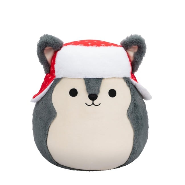 Squishmallows - 30 cm Bamse P21 Fuzz A Mallows - Ryan Husky