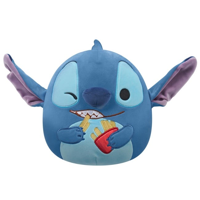 Squishmallows - 20 cm Bamse - Disney Stitch Holding French Fries