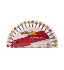 Pokémon - Pencil SET w/toppers (20-pack) (161707053)