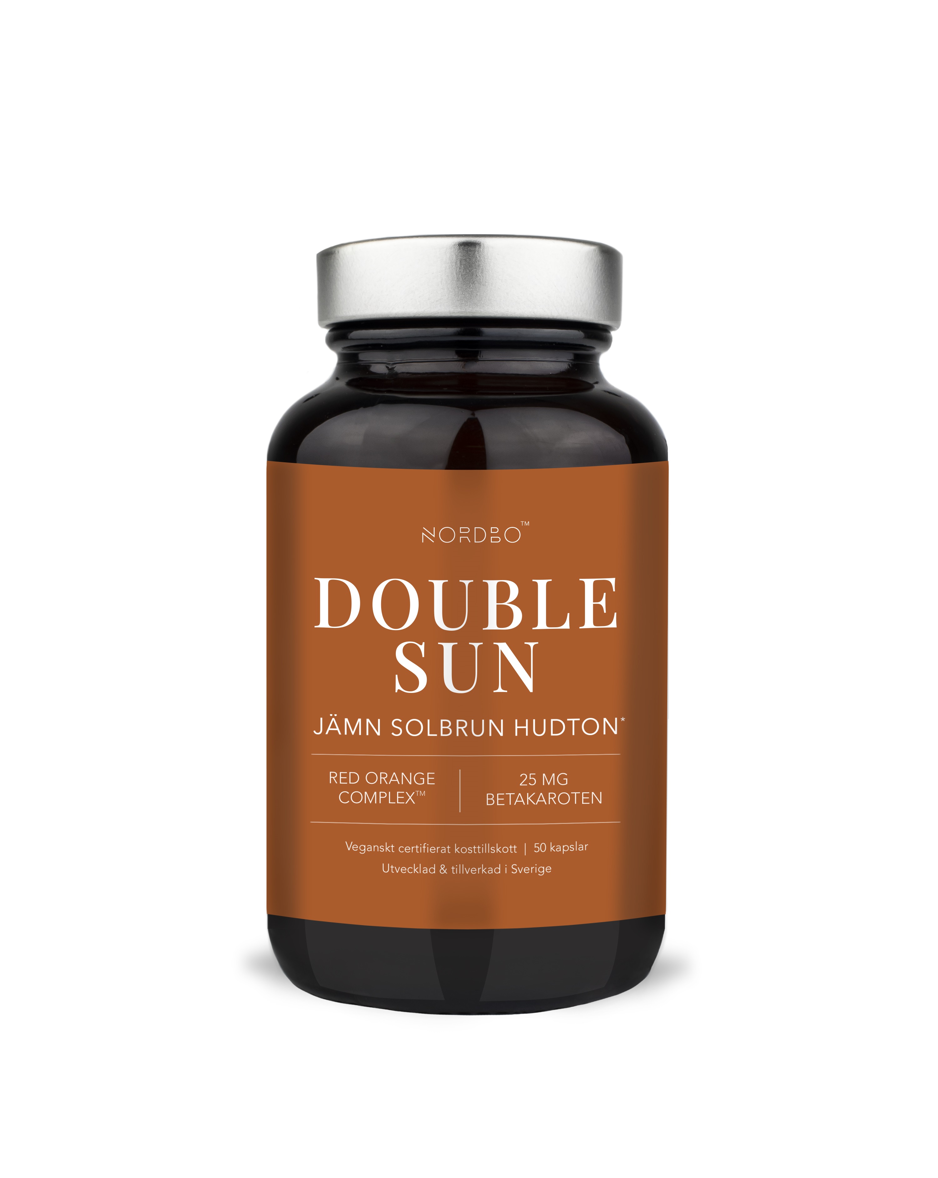 NORDBO - Double Sun Vegan 50 Capsules - Helse og personlig pleie