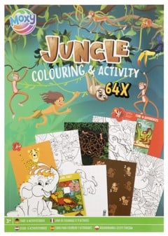 Moxy - Colouring & Activity Book - Jungle (150069)