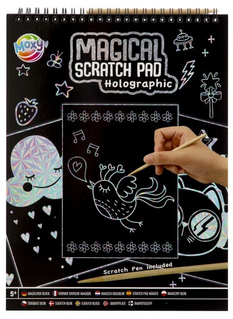 Moxy - Magical Scratch Pad A4 - Holographic (220009)