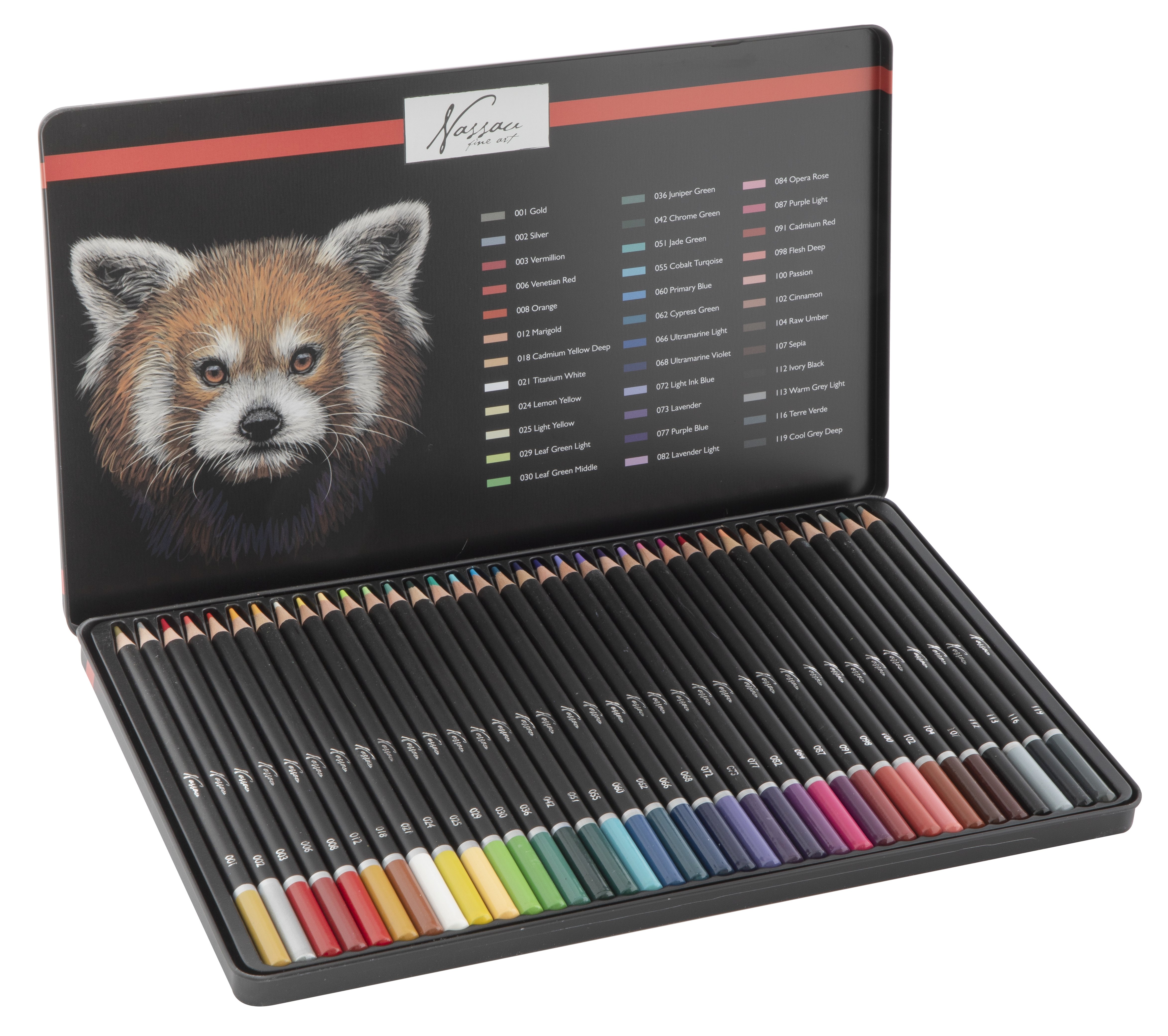 Nassau - Coloured pencils (36 pcs) (AR0213) - Leker