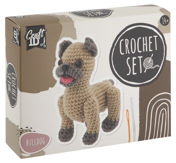 Craft ID - Crochet kit - Bulldog (CR1714)