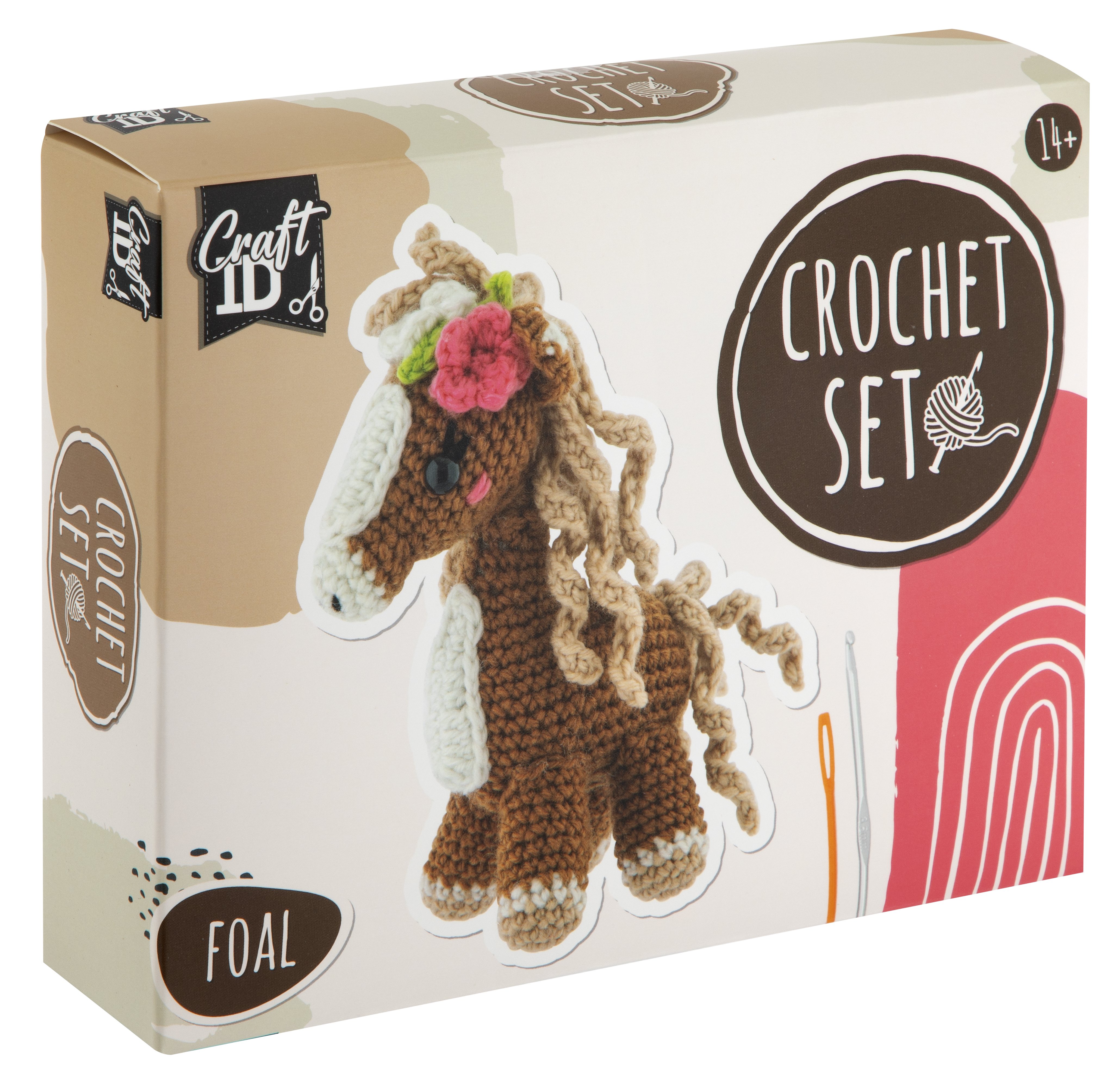 Craft ID - Crochet kit Foal (CR1715) - Leker