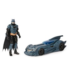 Batman - Batmobil med 30 cm Figur