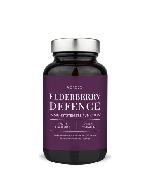 NORDBO - Elderberry Defence Vegan 60 Capsules