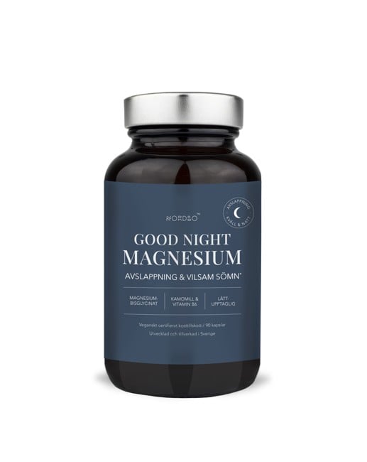 NORDBO - Good Night Magnesium Vegan 90 Capsules