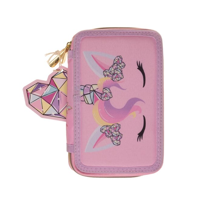 Unicorn Gems - Filled Double Decker Pencil Case (092308516)