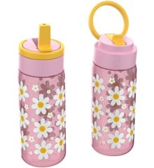 Stor - Lunch Buddies - Water Bottle 600 ml - Daisy (088908721-21008363)