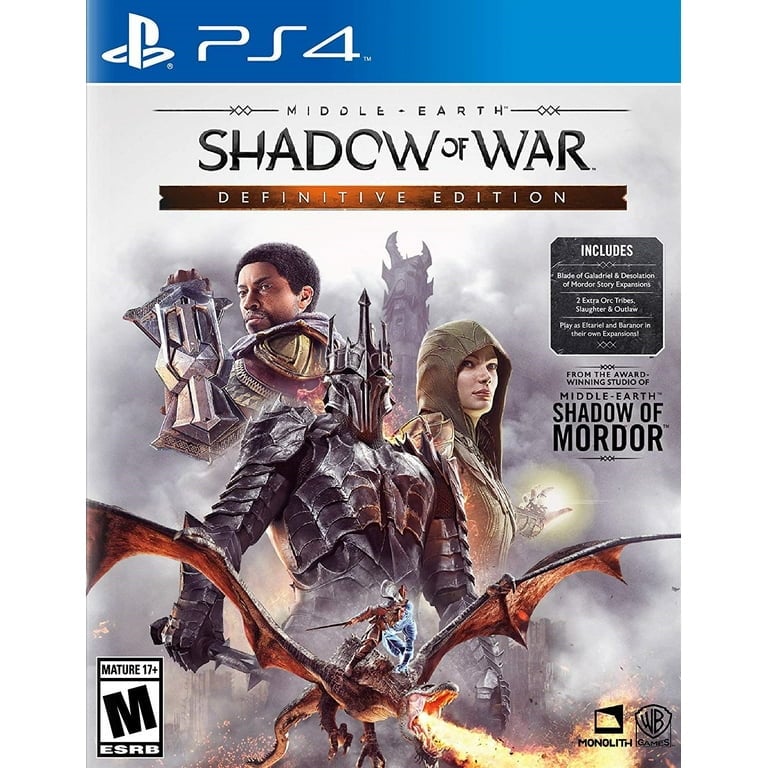 Middle-Earth: Shadow of War Definitive Edition (Import ) - Videospill og konsoller