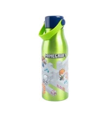 Stor - Water Bottle w/Flexi Handle 760 ml - Minecraft (088808715-40461)
