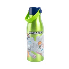 Stor - Water Bottle w/Flexi Handle 760 ml - Minecraft (088808715-40461)