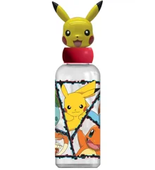 Stor - Water Bottle w/3D Figurine 560 ml - Pokémon (088808723-10127)