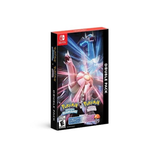 Pokemon Brilliant Diamond and authentic Shining Pearl Double Pack for Nintendo Switch