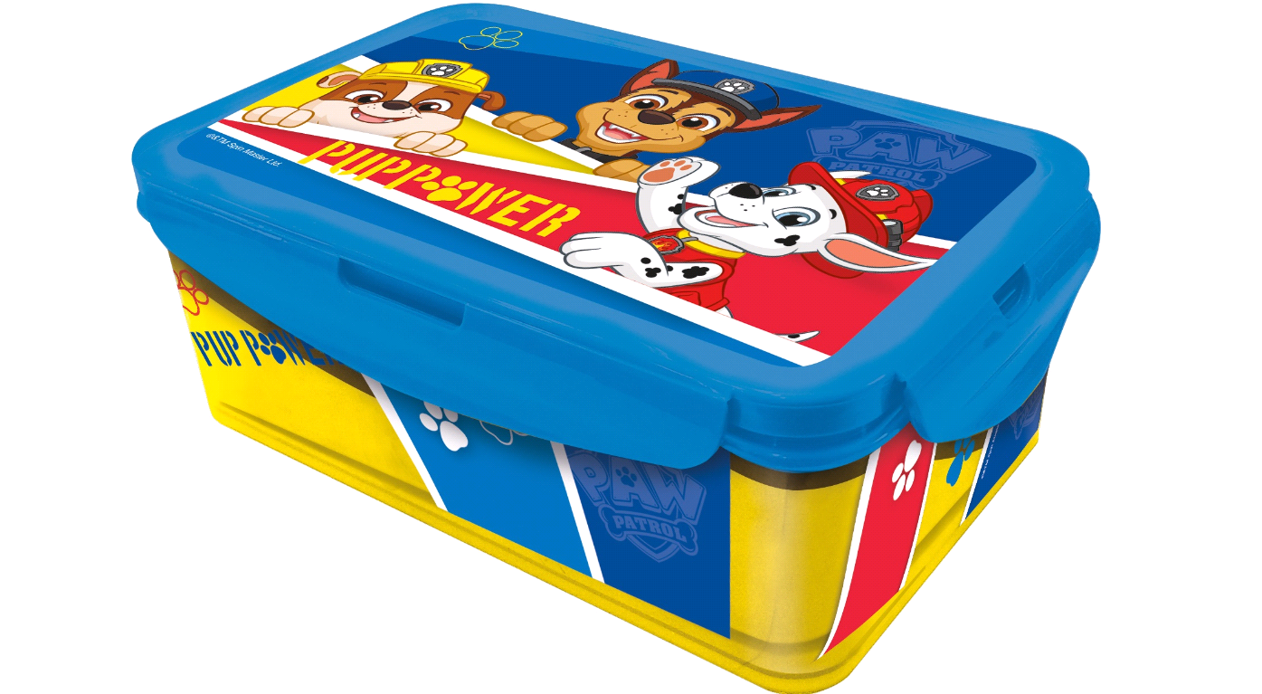 Stor - Lunch Box w/Removable Compartments - Paw Patrol (088808737-74645) - Leker