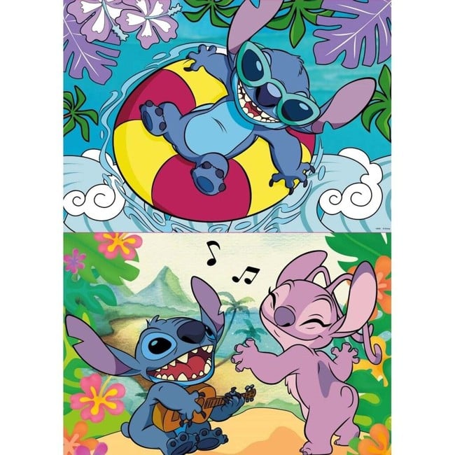 Educa - 2X100 Disney Stich (80-19998)