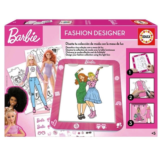Educa - Barbie Lys-tablet Fashion Designer