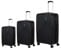 American Tourister (by Samsonite) - Niteline Suitcases -  3 pcs  - Midnight Black thumbnail-1