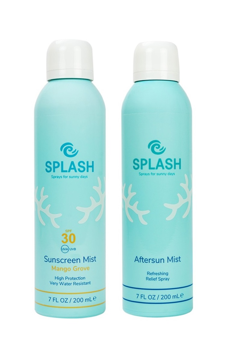 SPLASH - Mango Grove Sunscreen Mist SPF 30 200 ml + SPLASH - Aftersun Mist 200 ml - Skjønnhet