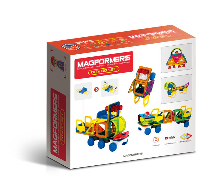 Magformers - City Go Set 25 Pcs (20-707025)