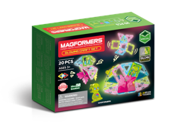 Magformers - Glowing Craft Set 20 Pcs (20-799022)