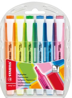 Stabilo - Highlighter swing cool (6 pcs) (201027)