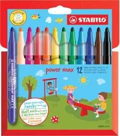 Stabilo - Power Max Pens (12 pcs) (208593)